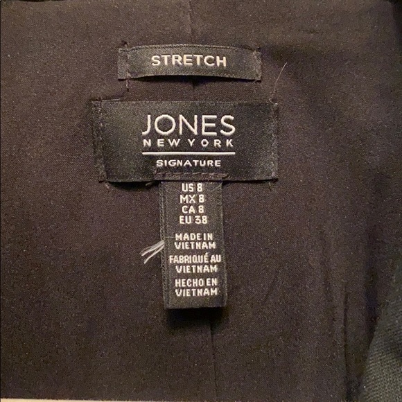 Jones New York Black Blazer - Picture 3 of 4